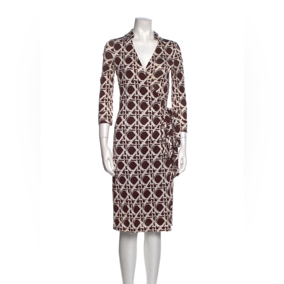 Diane Von Furstenberg Wrap Dress - Picture 1 of 4